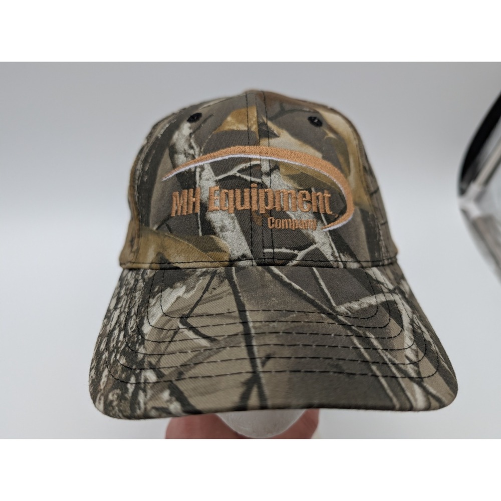 Legend Realtree Hardwoods Camo MH Equipment Company Hat Adjustable Cotton Cap